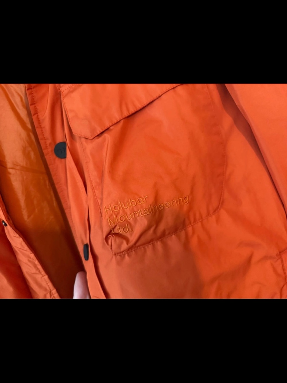 Holubar Men’s Orange Outdoor Jacket – Vintage Style - Picture 4 of 7